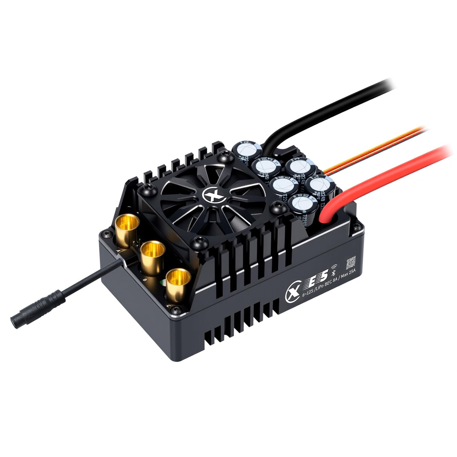 Amazon.com: XC E5 Sensored Brushless ESC for RC Car, 6-12S Lipo