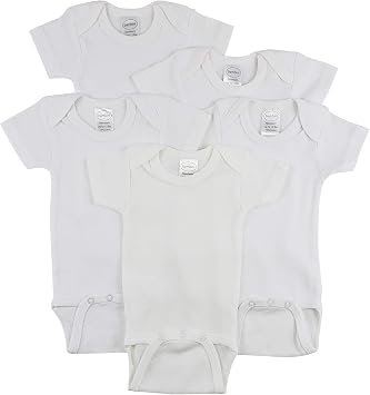 Bambini Short Sleeve One Piece 5 Pack