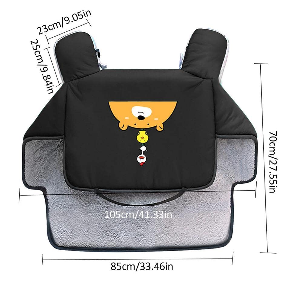 Générique Tablier Scooter, Couvre Jambe Scooter Moto Bindshield Quilt Couette Gant de la poignée Mignonne Couvercle Jambe Couverture du Genou Hiver Tablier Scooter électrique Tap Scooter(B)