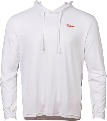 Raw Elements Mike Field Red Shield Long Sleeve Hooded Sunshirt