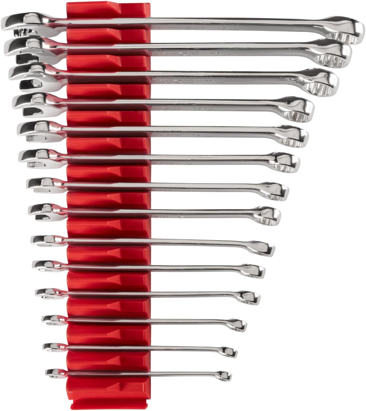 TEKTON Combination Wrench Set with Modular Organizers, 14-Piece (6-19 mm) | WCB95201
