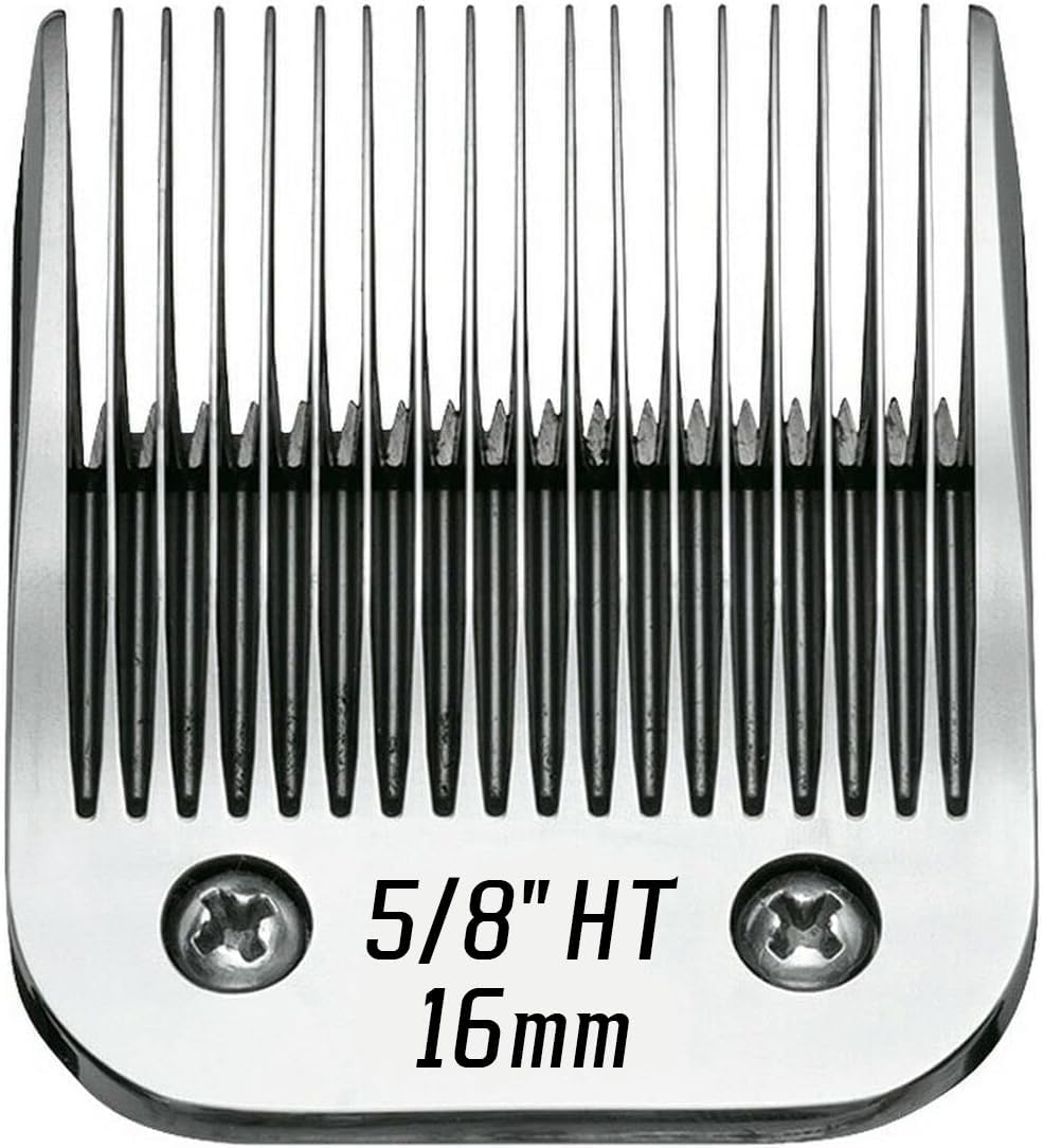 3/4" HT（63980） Blade Dog Grooming Clipper Replacement Blades Compatible with Andis Dog Clippers,Detachable Stainless Steel Blade,Size-3/4 HT, Cut Length 3/4-Inch