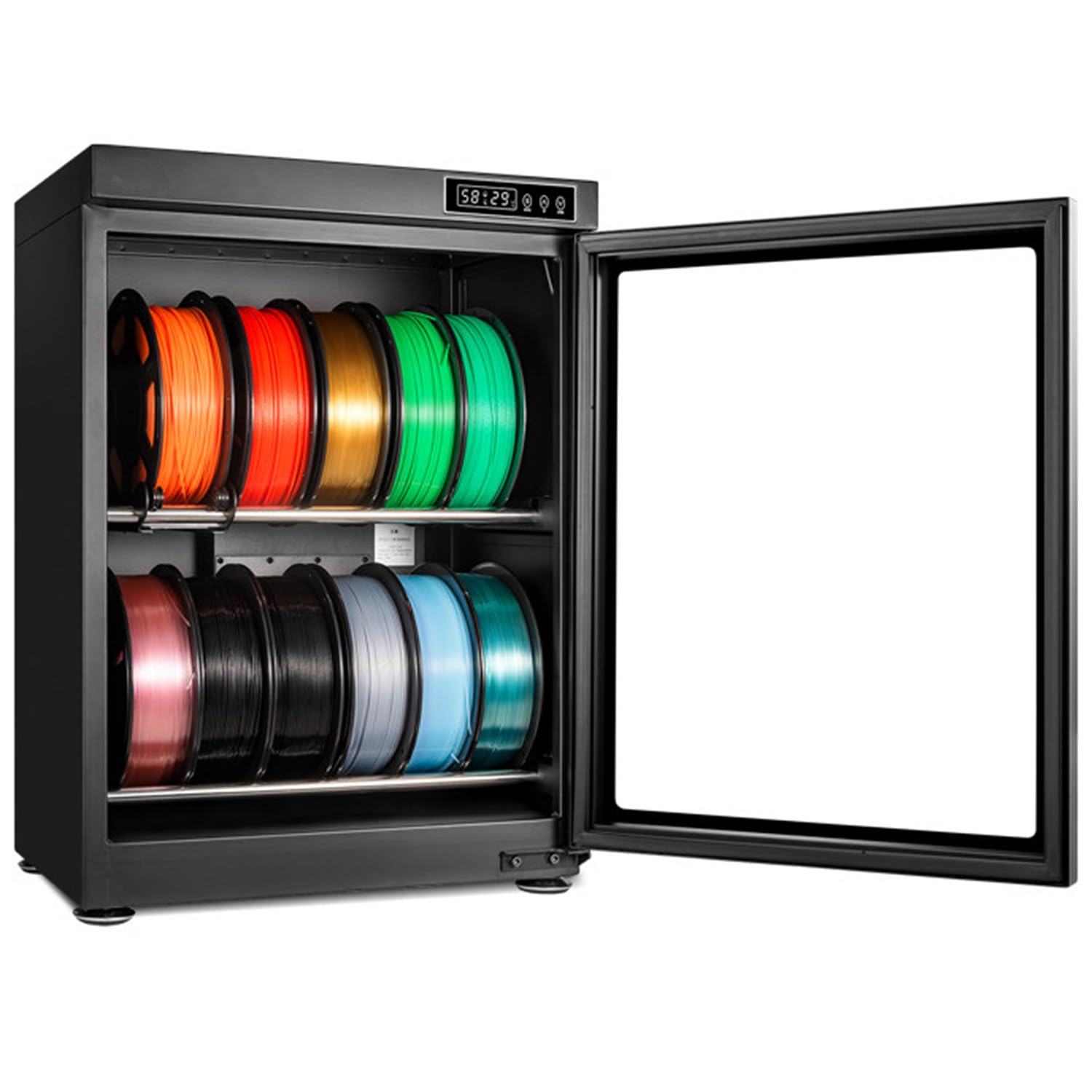Retrin Multicolor Filament Dryer, Humidity Control Storage Box, 15%-60% Rh 70L