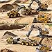 BLQCSLH Excavator Set，rc Dump Truck Command The Site Conquer The Dir，2.4Ghz Remote Control Construction Vehicle Set Children's Toys，Alloy Material Simulate True Scale (4-piece Set)