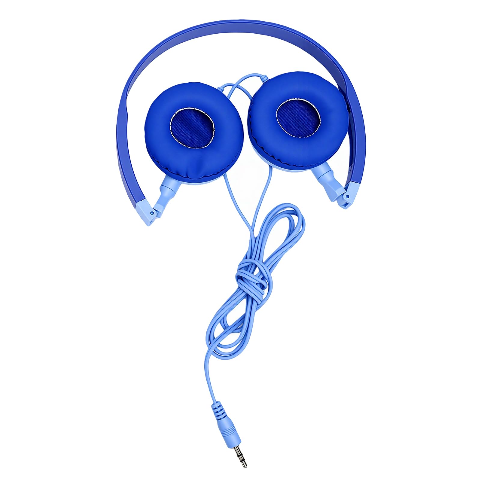 Cocoarm Cuffie Cablate per Bambini, Set di 12 Cuffie da Classe in ABS PU, Cavo Jack da 3,5 Mm da 4 Piedi, Archetto Regolabile, Stereo per Biblioteca Scolastica, Viaggi in Aereo