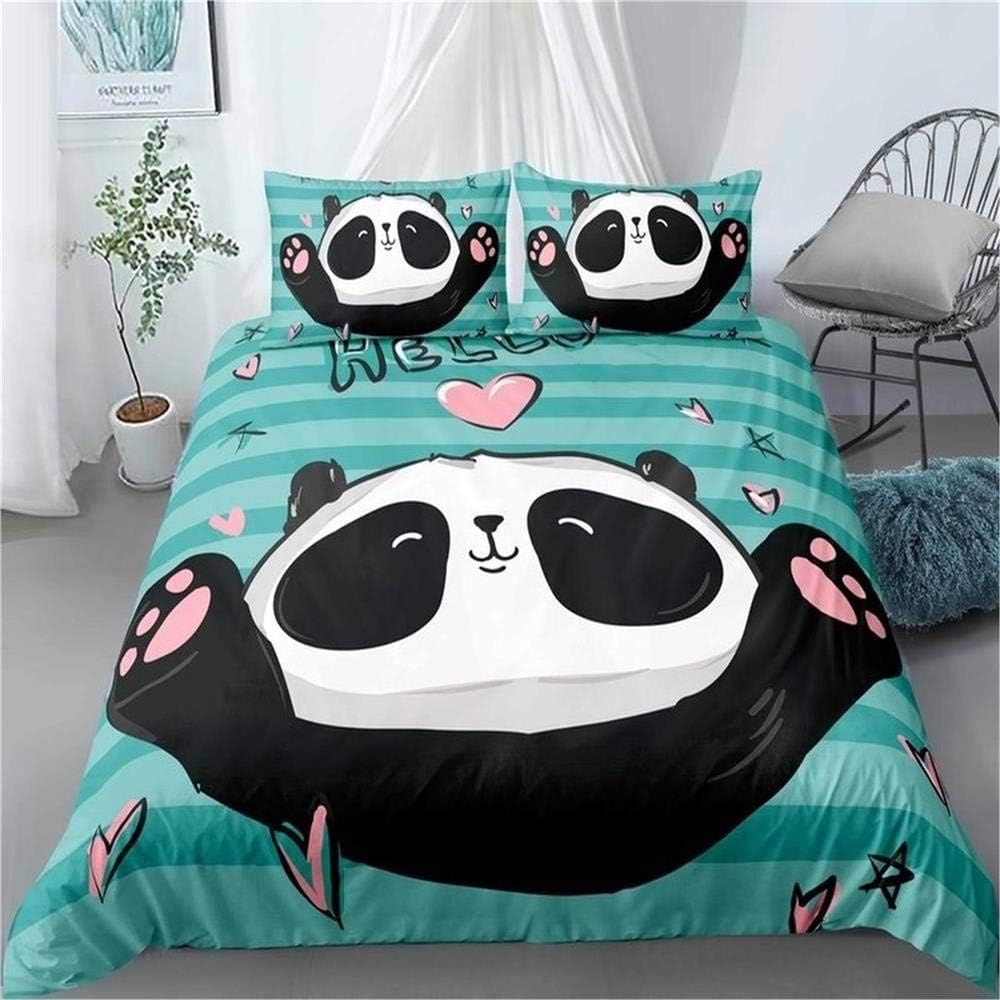 Morbuy Juego De Ropa De Cama De 4 Piezas, Fresa Impresión