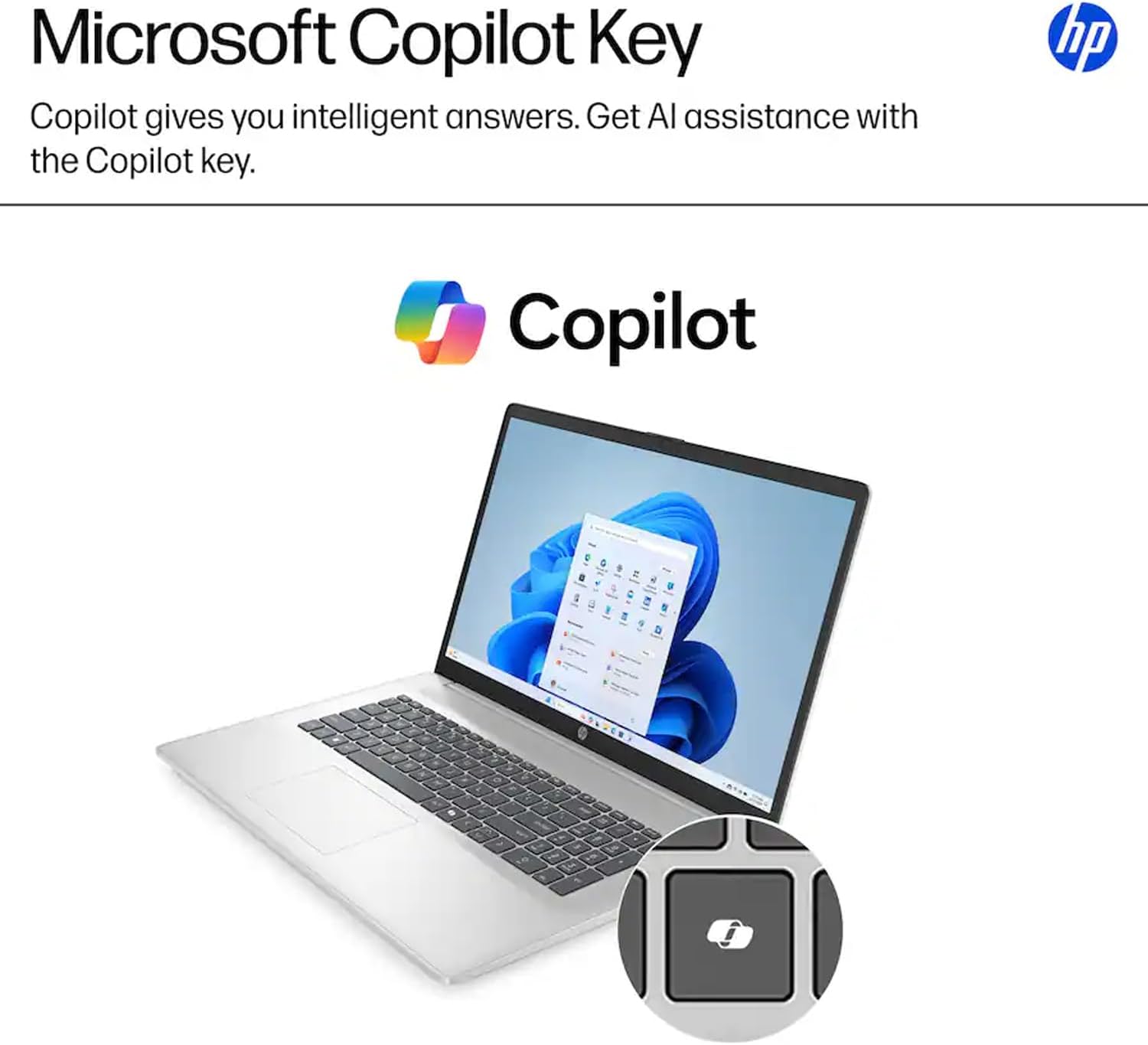 HP 17 Business Laptop, 2025/2026 Edition, Intel Core i7-1355U High-Performance Processor(Up to 5.0 GHz), 17.3" FHD LED IPS Display, 32GB RAM, 1TB SSD, Long Battery Life, Windows 11, WOWPC USB