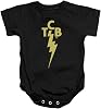 Elvis Presley Boys TCB Logo Bodysuit Black