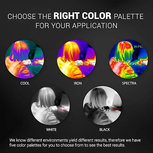 Miniatura 5 de PerfectPrime IR0005 cámara térmica infrarroja (IR) y cámara de luz visible con resolución IR 49,152 píxeles, JPG/Video MP4