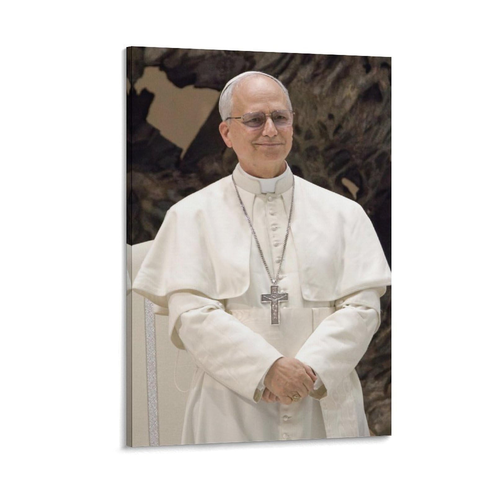 Pope Leo XIV Posters Pope Francis Poster (14) Decorative Painting Canvas Wall Art Living Room Bedroom 20x30inch(50x75cm)