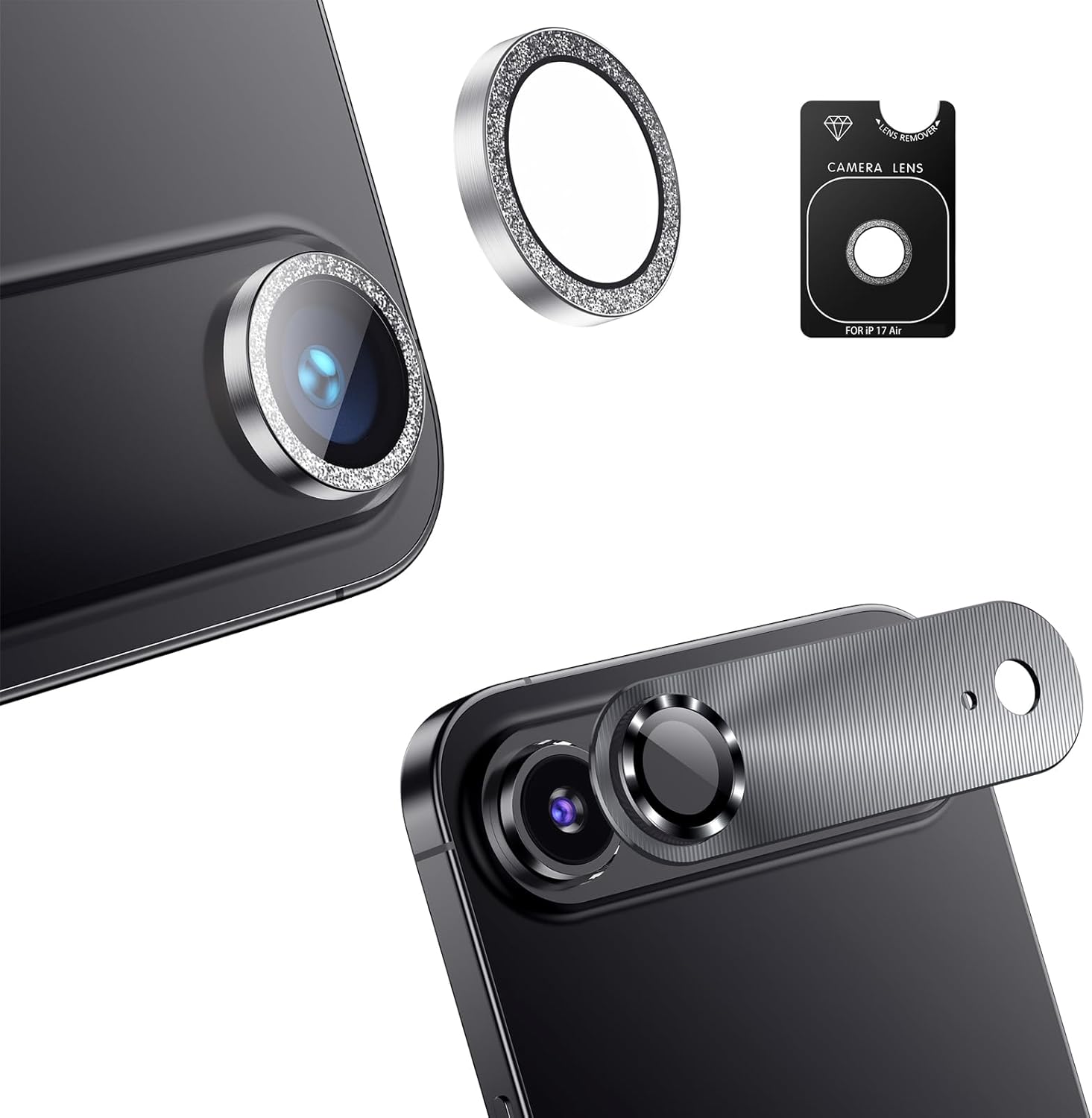 AFARER Camera Lens Protector for iPhone Air 17