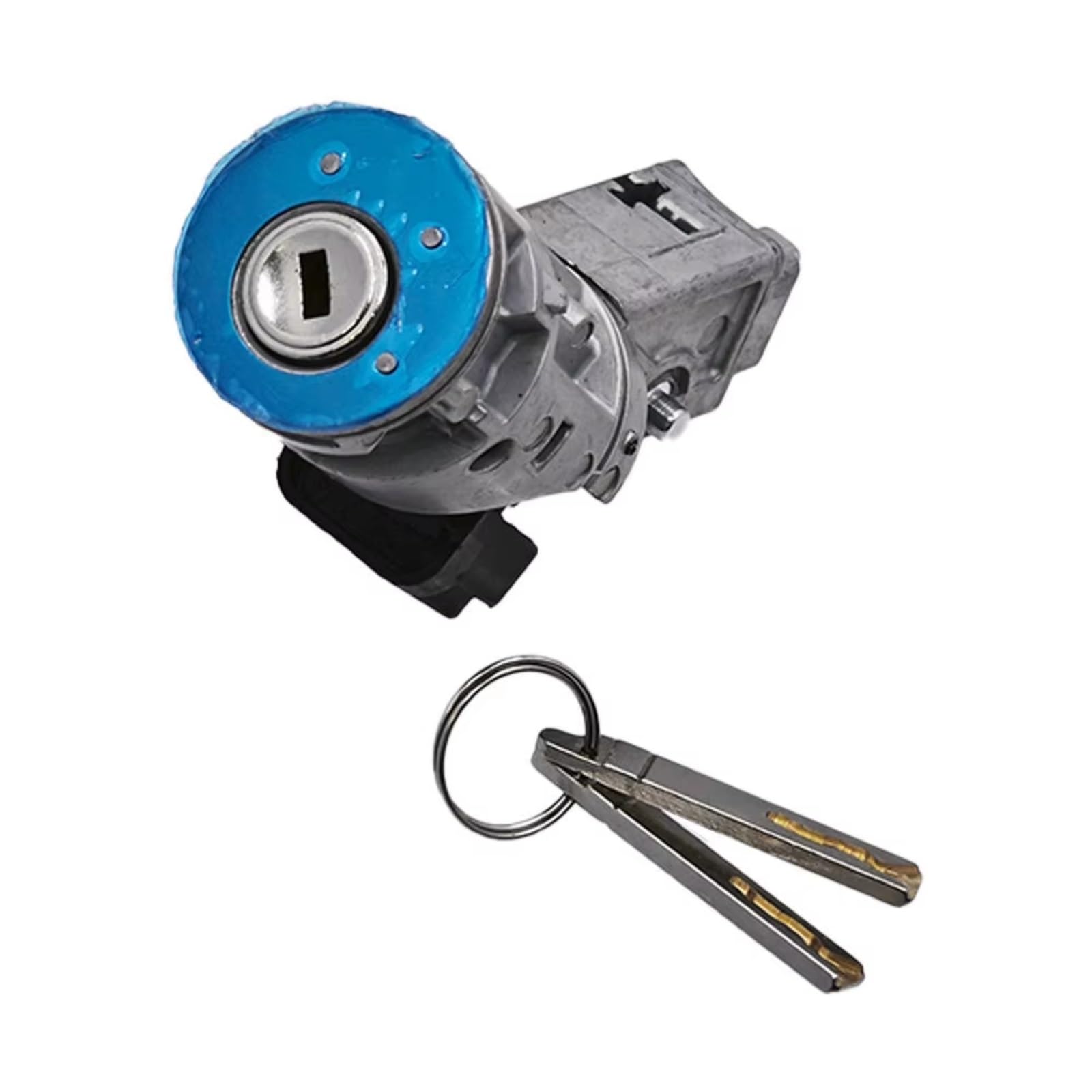 Cilindro contacto con llaves Cilindro Cerradura Puerta Automóvil Compatible Con CITROEN Para C4 2004 2005 2006 2008-2016 7B1K16C 4162PT Interruptor Bloqueo Arranque Encendido Con 2 Llaves