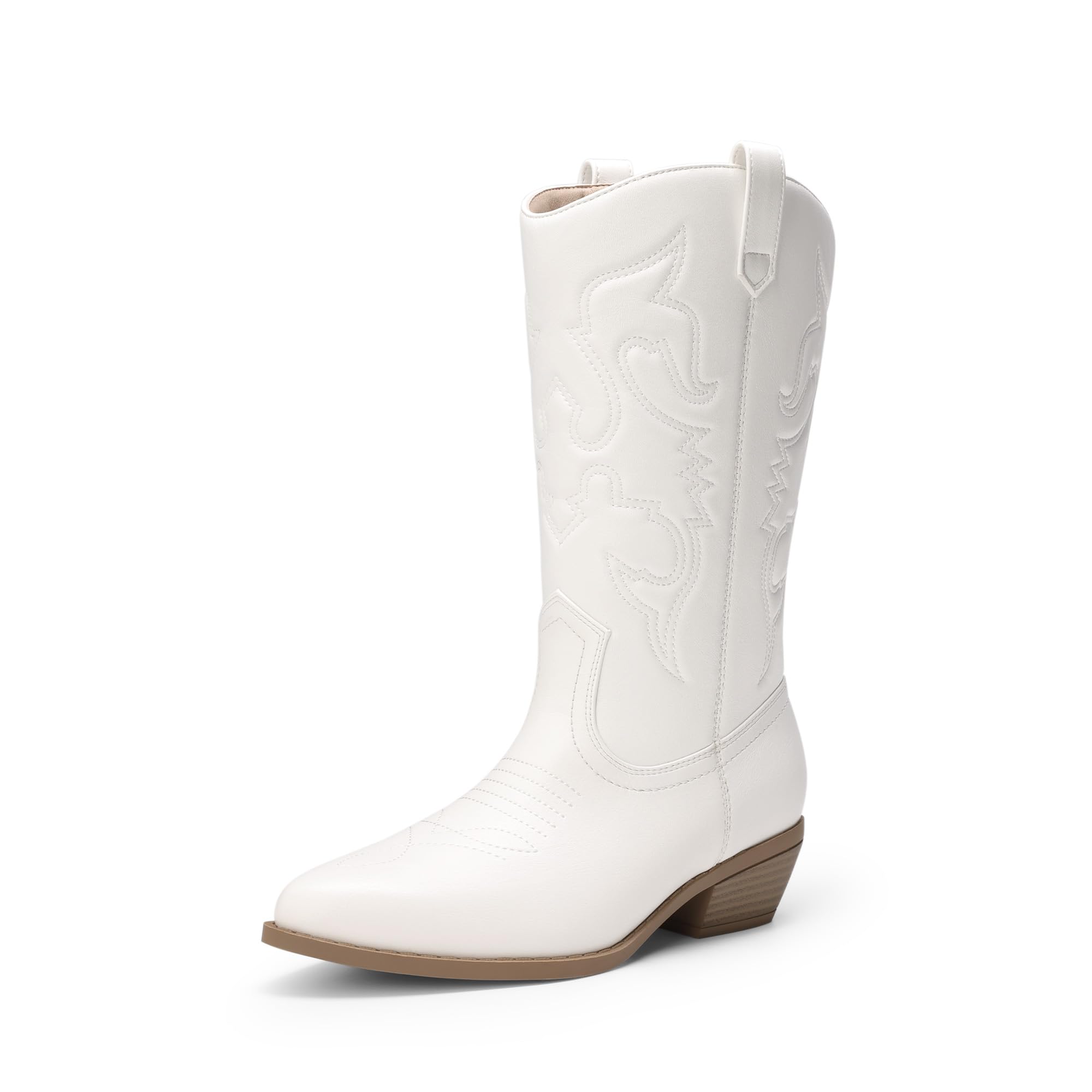 DREAM PAIRS Women's Cowboy Cowgirl Western Boots