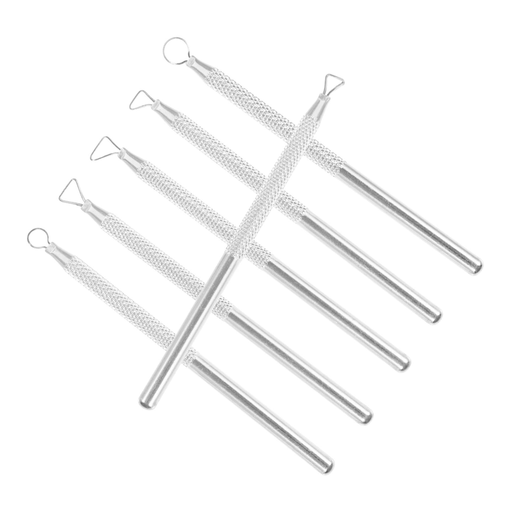 VILLCASE 4 Set di Strumenti per Argilla Ceramica Argilla Scultura Intaglio Modellatura Forniture per Larte 6 Pezzi * 4