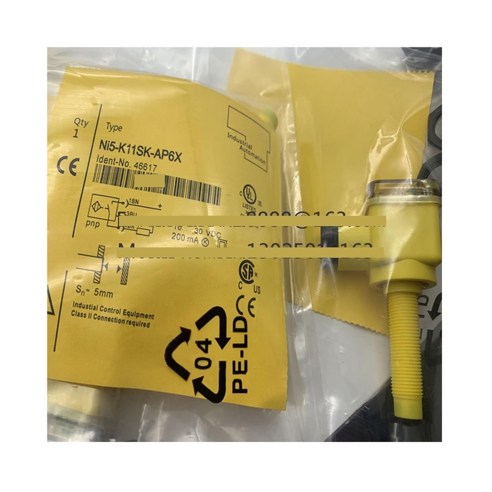 NI5-EG12SK-AN6X capteur proximité inductif M12 - 4