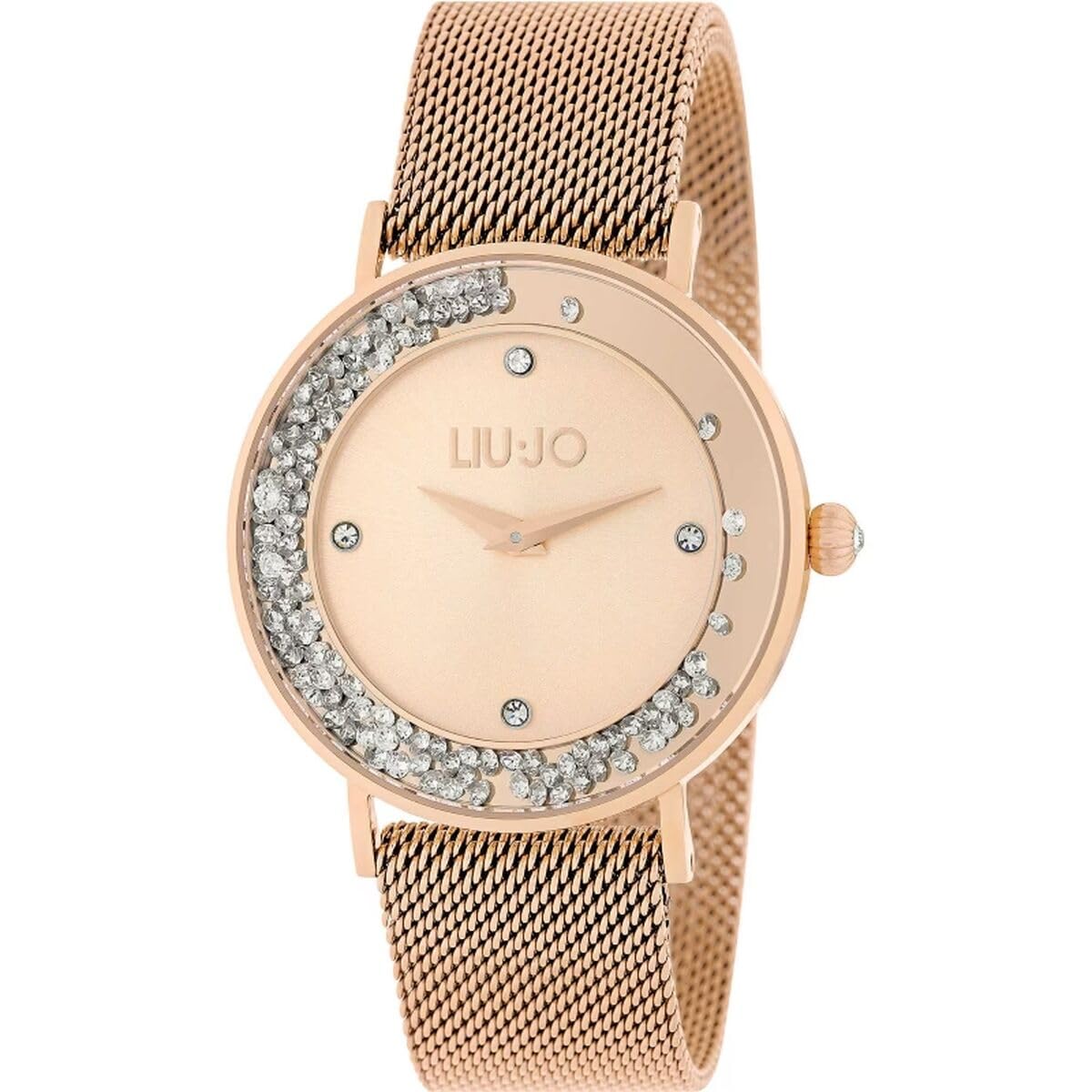 Liu Jo Women Analog Quartz Watch with Stainless Steel Strap TLJ1348