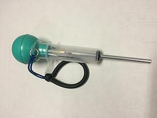 Generic The Rinehart Gold Prospecting Sniper with Wrist Strap for Under Water Gold Recovery and can be Used as a Sniffer Bottle with Lanyard, Clear & Blue