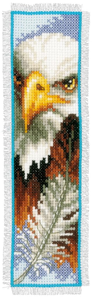 Groves Of Thames B/mark EagleCounted Cross Stitch Kit: Bookmark: EagleVervaco from B&Q
