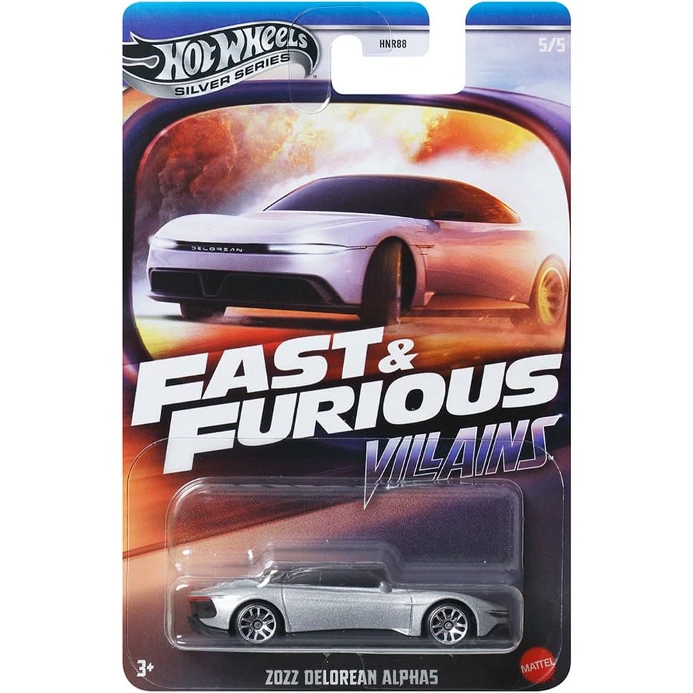 Amazon.co.jp: Hot Wheels Fast & Furious 2022 Delorean ALPHA5