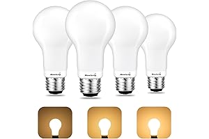 3-Way Soft White LED Bulbs: Illuminate Your Space with Brightness Control