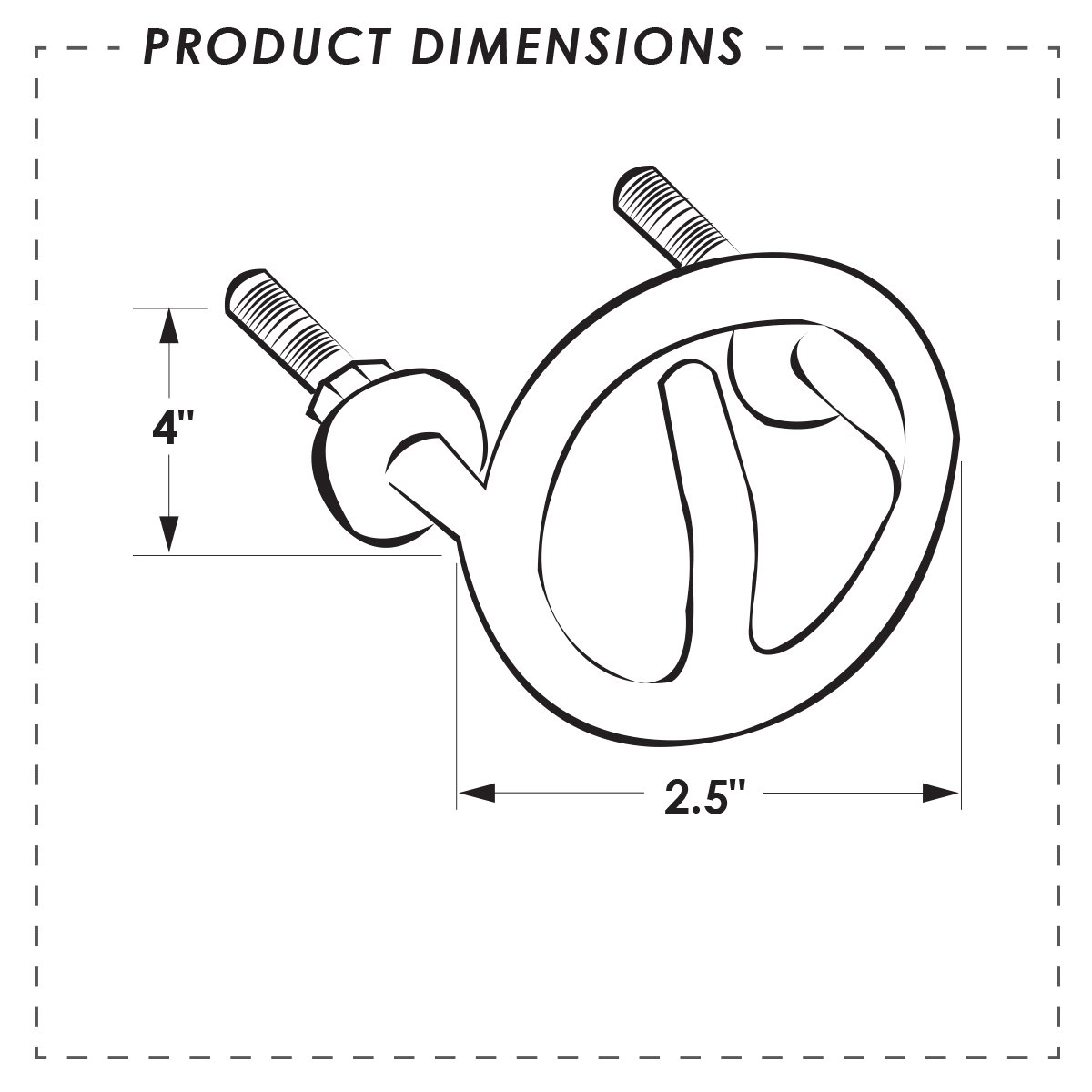 ITC (84600-DB Transom Mount Ski Tow