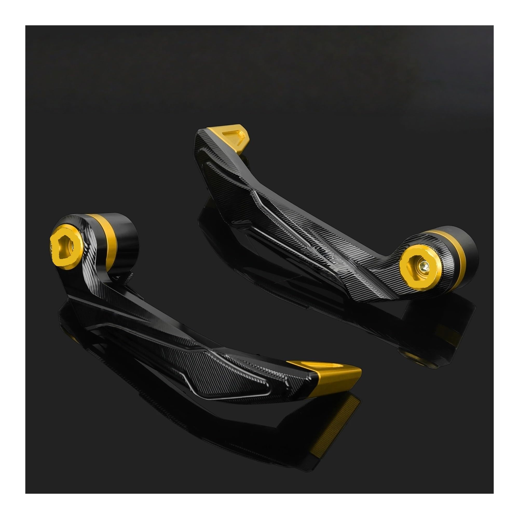 Doyubvcw Yellow Motorcycle Lever Guards Handgrip Motorcycle Guard Brake Clutch Handguard For Gsx-R1000 Gsxr1000 2001-2016 K1 K3 K5 K7 K9 Lever Protector Replacement Accessories