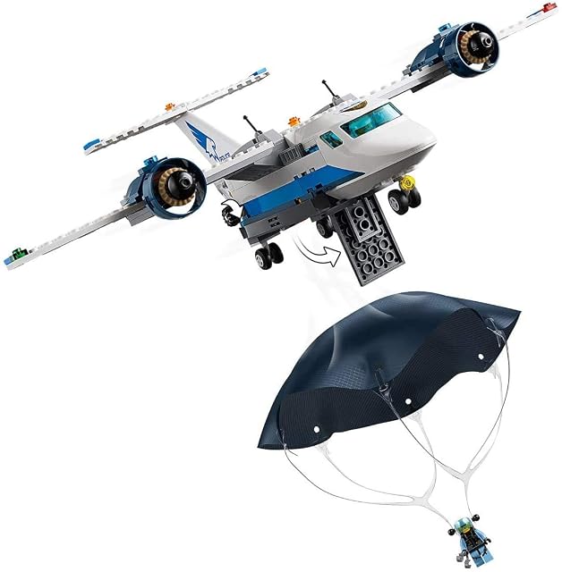 Foto 5 de 5 de City Lego Sky Police Air Base 60210 Bauset, Neu 2019, 5-7 años (529 Teile)