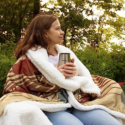 Image of Indigo Hill by HiEnd Accents Home on the Range 54x68 Throw Blanket
