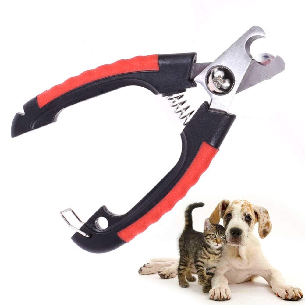 Tagliaunghie per Animali Domestici, Lima per Unghie Gratuita, tagliaunghie per Cani con Protezione di Sicurezza per Evitare Il Taglio eccessivo Perfetto per Cani, Gatti, Uccelli e