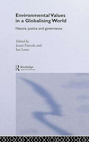 Environmental Values in a Globalizing World book cover