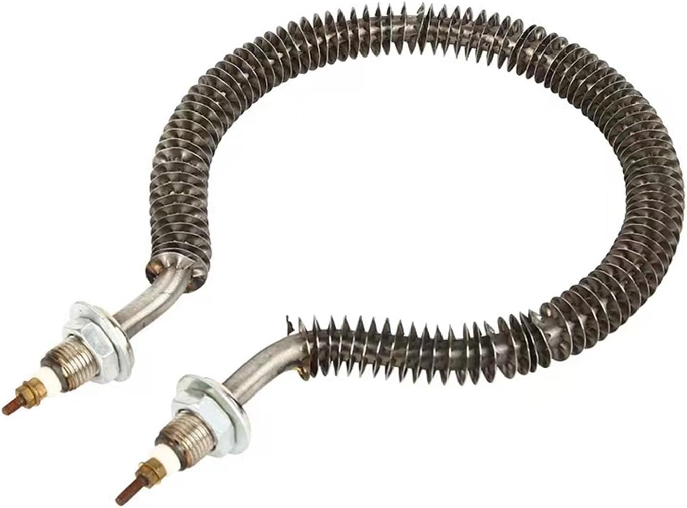 304SUS フィン付きサークルヒーター M16 接続ネジサイズ Dia.10mm 110V 220V 380V 1KW/1.2KW