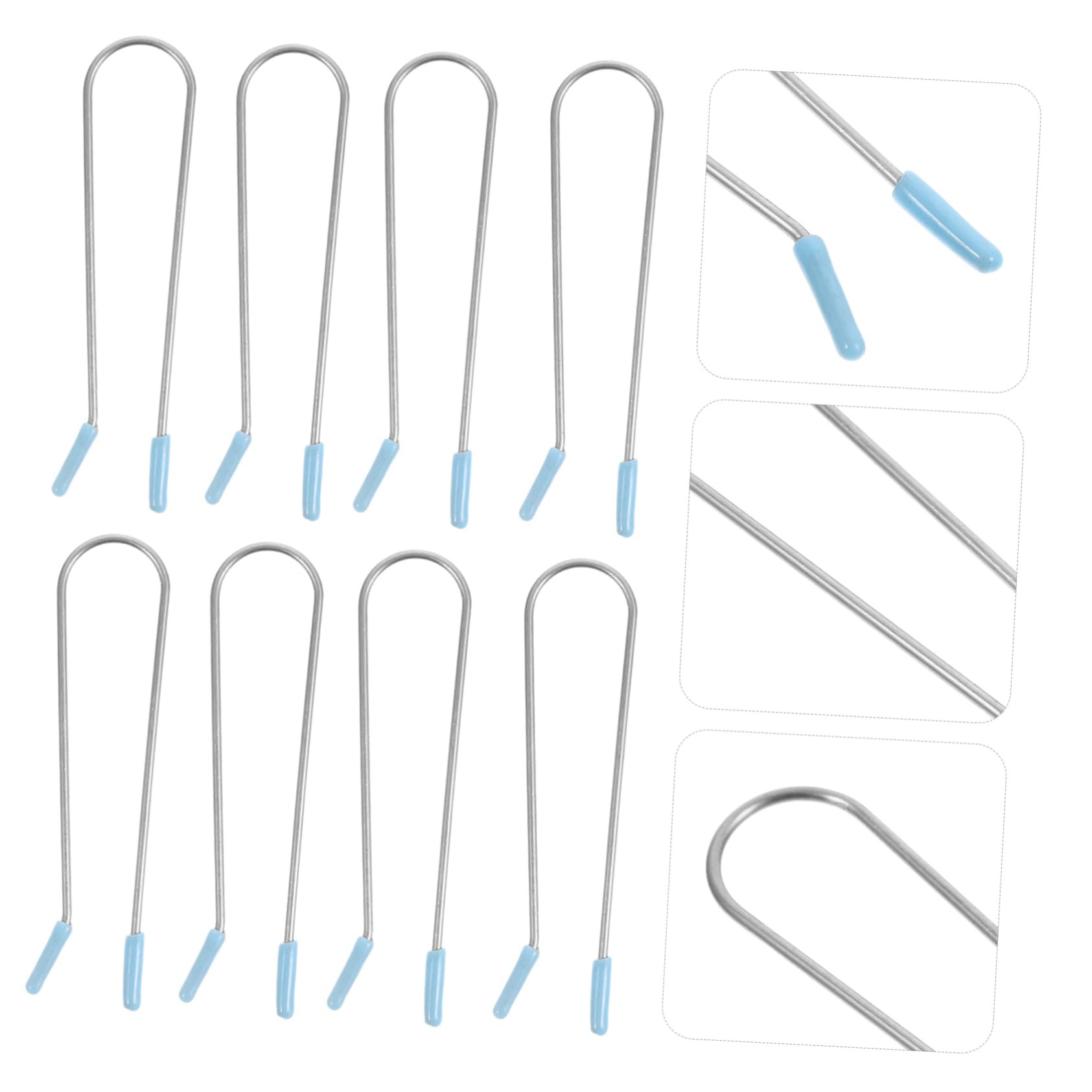 POPETPOP 100piezas Clips Repuesto Para Rizador De Calor Clips De Rodillos De Pelo Accesorios Para Estilizado Casa y Salones Sostenedores De Rizador