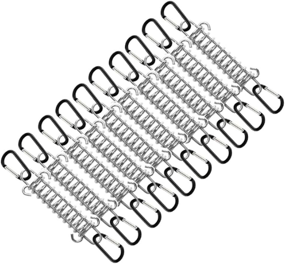 Amazon.com : PPLWJLEF Set of 8 Stainless Steel Traction Springs Hook ...