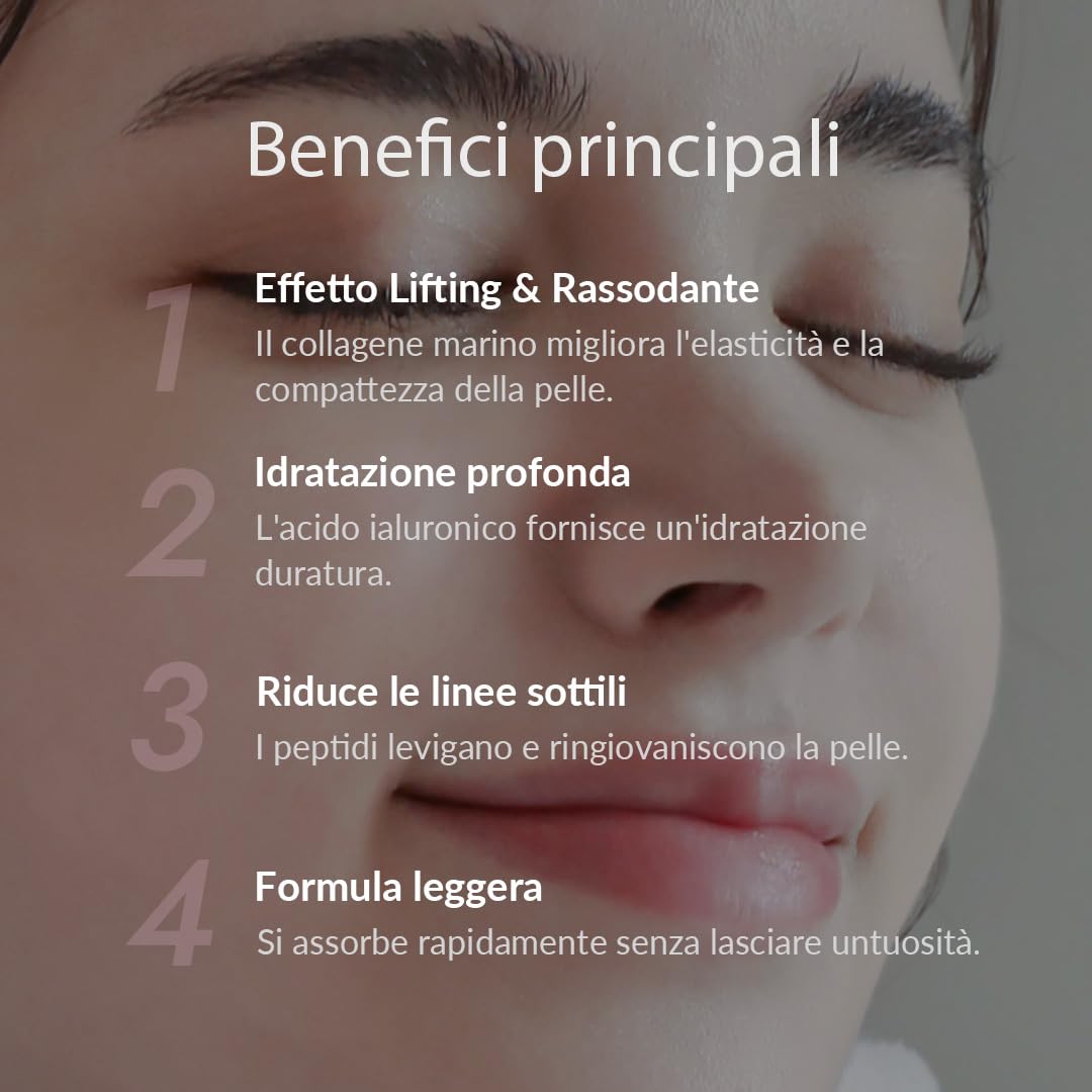 [Mizon] Emulsione viso Power Lifting al Collagene (120 ml) idratante, rivitalizzante, tonico skin booster per pelli secche e invecchiate (Collagen Power Lifting Emulsion)