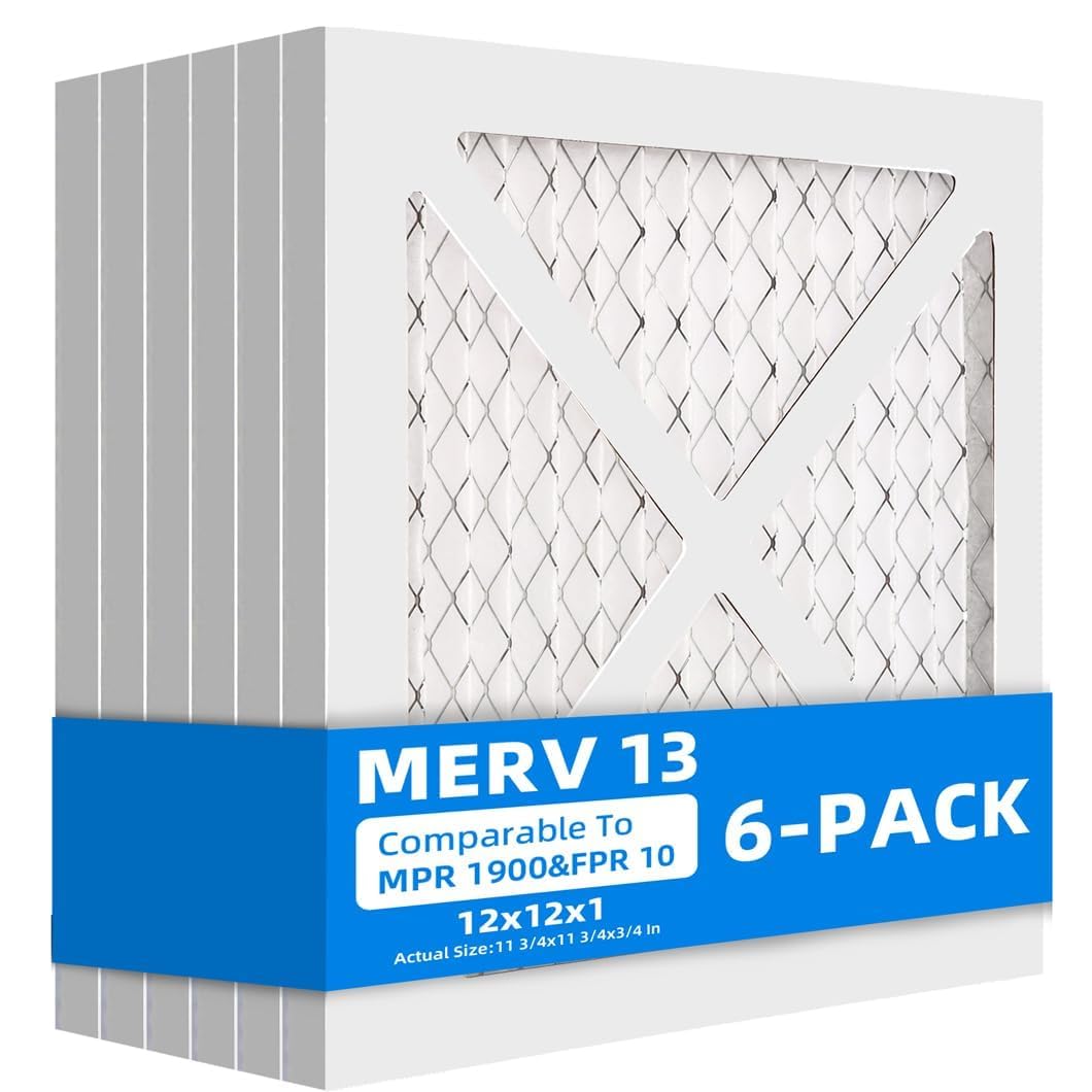 Chenzhit 12x12x1 6-Pack MERV 13