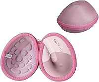 Vista 8 de Adada Estuche de viaje rígido para ratón ergonómico vertical Logitech Lift (negro)