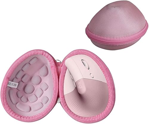 Miniatura 7 de adada Estuche rígido de viaje para ratón ergonómico vertical Logitech Lift (gris)