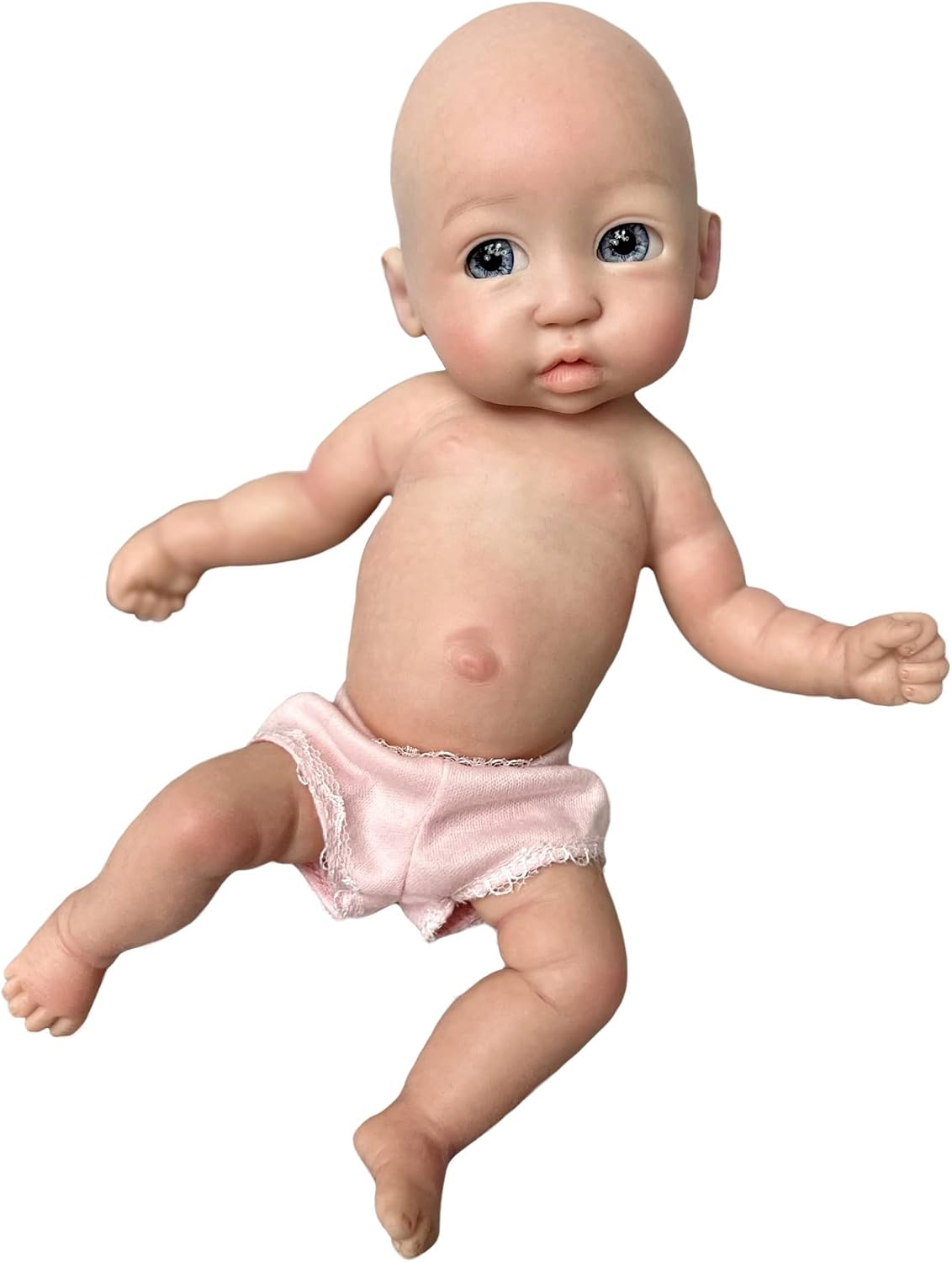 OCSDOLL 12inch Platinum Silicone Reborn Baby Dolls Girl,Not