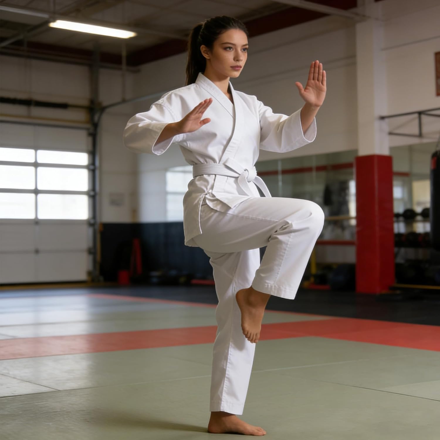 Professional Karate Uniform Taekwondo Training Suit Adult Karate Gi Set for Developing Taekwondo Techniques Practice