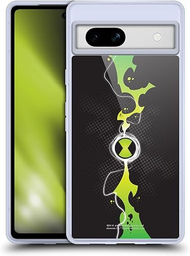 Head Case Designs Officially Licensed Ben 10 Omniverse Omnitrix Graphics Soft Gel Case Compatible with Google Pixel 7a