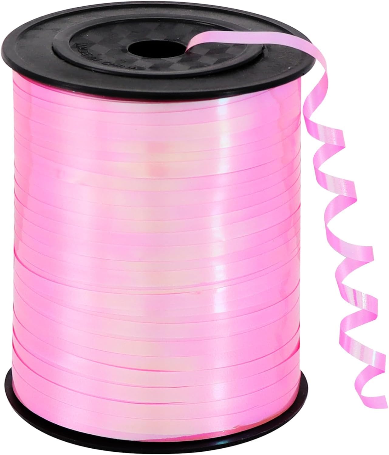 TONIFUL 500 Yards Iridescent Pink Curling Ribbon Balloon String