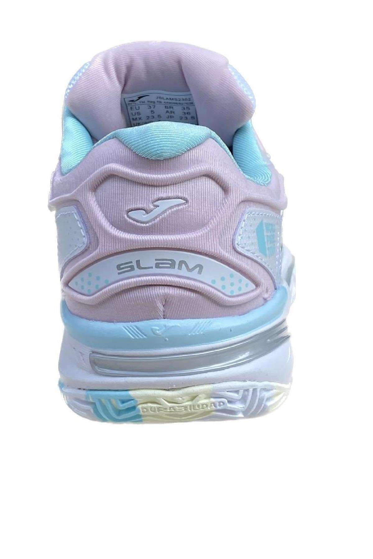 Joma Zapatillas de Padel Slam 2302 White Pink Niñas Talla 36