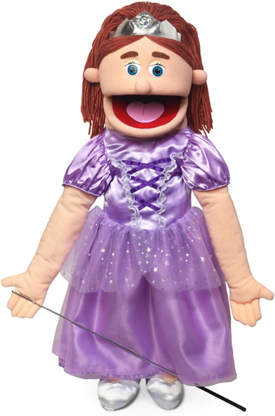 25" Princess, Peach Girl, Full Body, Ventriloquist Style Puppet