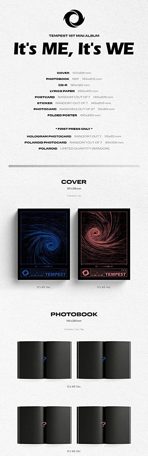 Amazon.co.jp: DREAMUS Tempest - It's ME, It's WE [フルセットver
