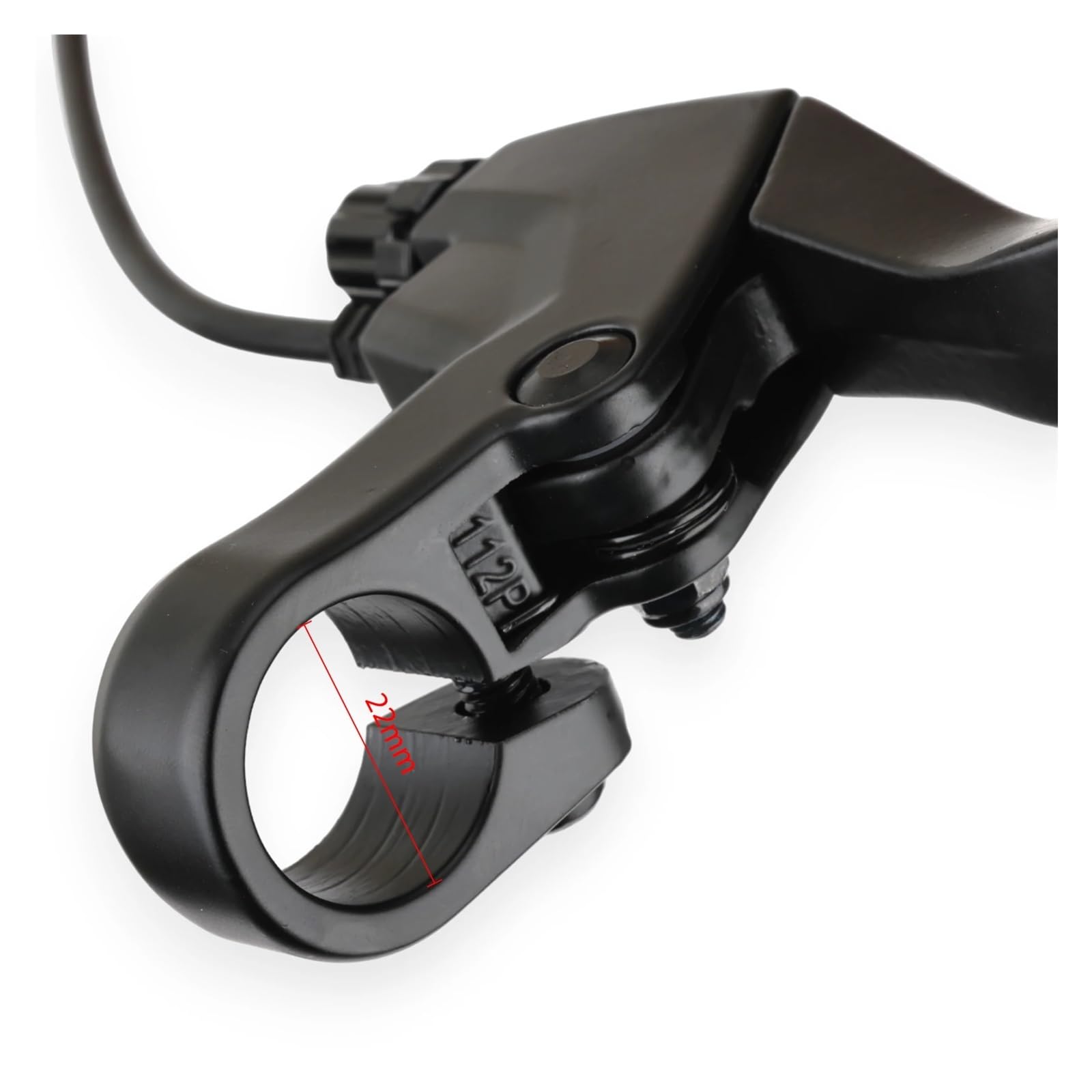 Leva del freno sinistra/destra in lega di alluminio compatibile con le parti accessorie di ricambio della maniglia dello scooter elettrico KUGOO M4 / M4 Pro(1 Pair)