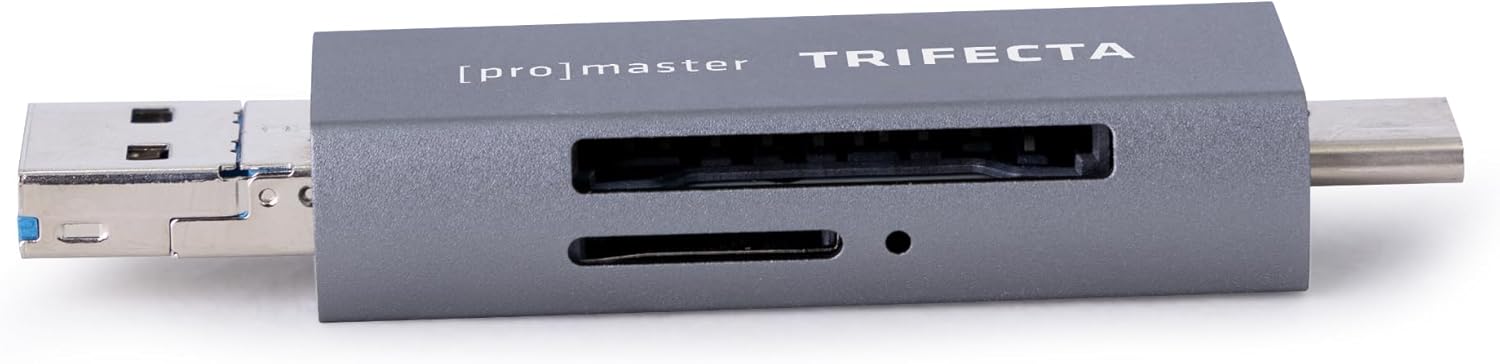 ProMaster Trifecta SD & Micro SD UHS-I Card Reader