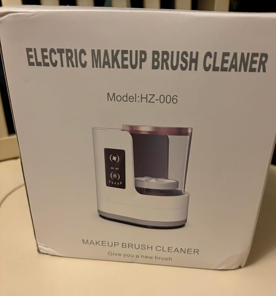 Customer photo from a review of Makeup Brush Cleaner & Dryer