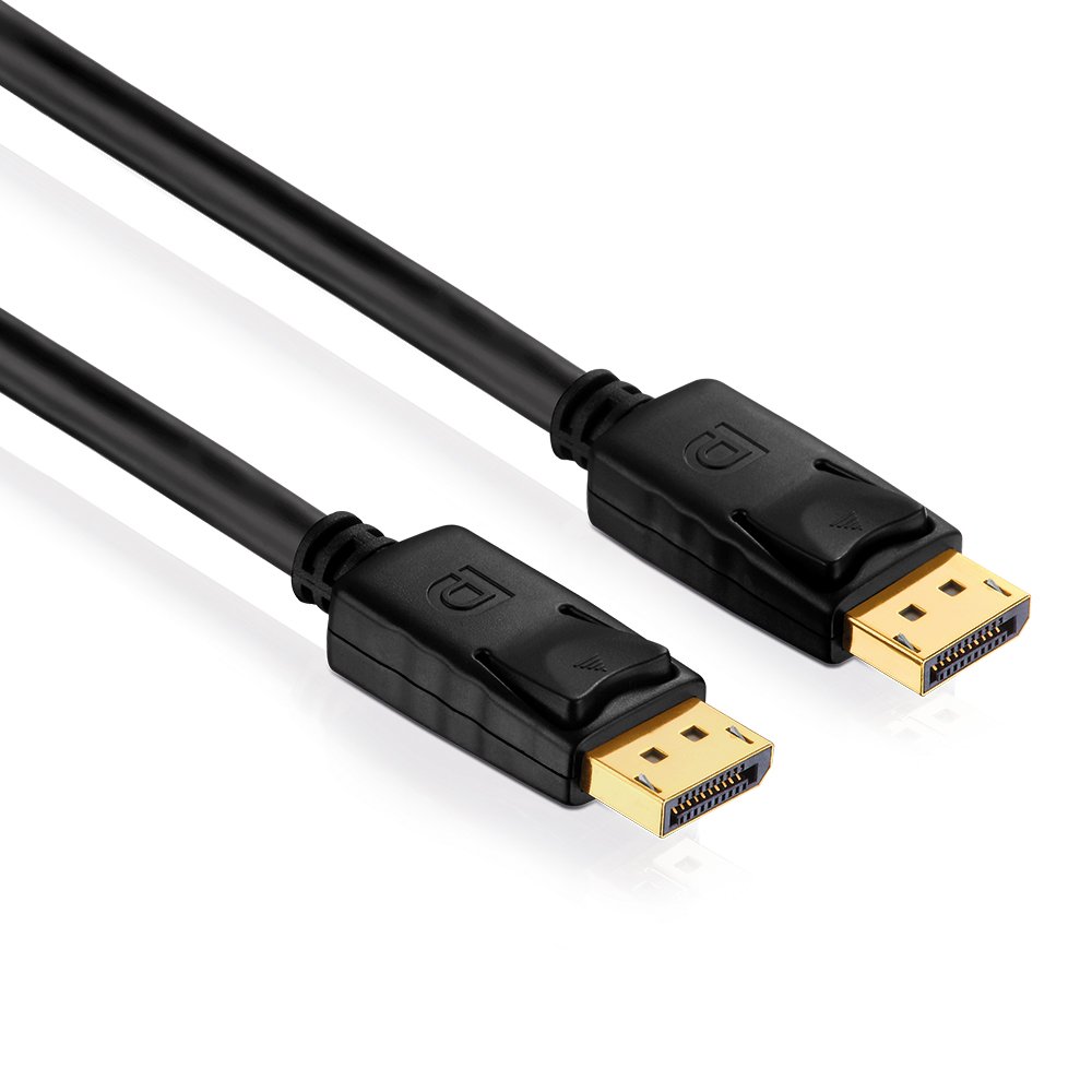 Cavo di collegamento DisplayPort PureLink PI5000-125 (4K UltraHD (2160p), Ethernet), connettore DisplayPort (20 pin) a connettore DisplayPort (20 pin), certificato, 12,5 m, nero