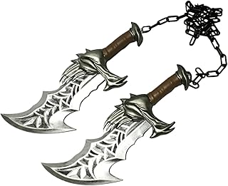 Blazing Steel 17" Medieval New Blades of Chaos Foam Cosplay Costume Party Prop 1:1 Replica