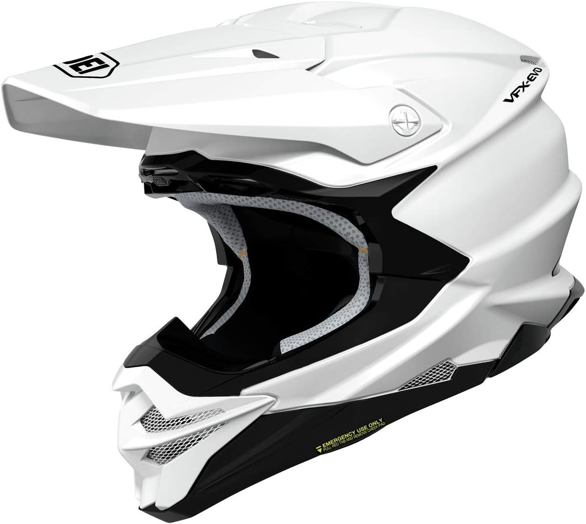 Amazon Com Shoei Vfx Evo Helmet White M Automotive